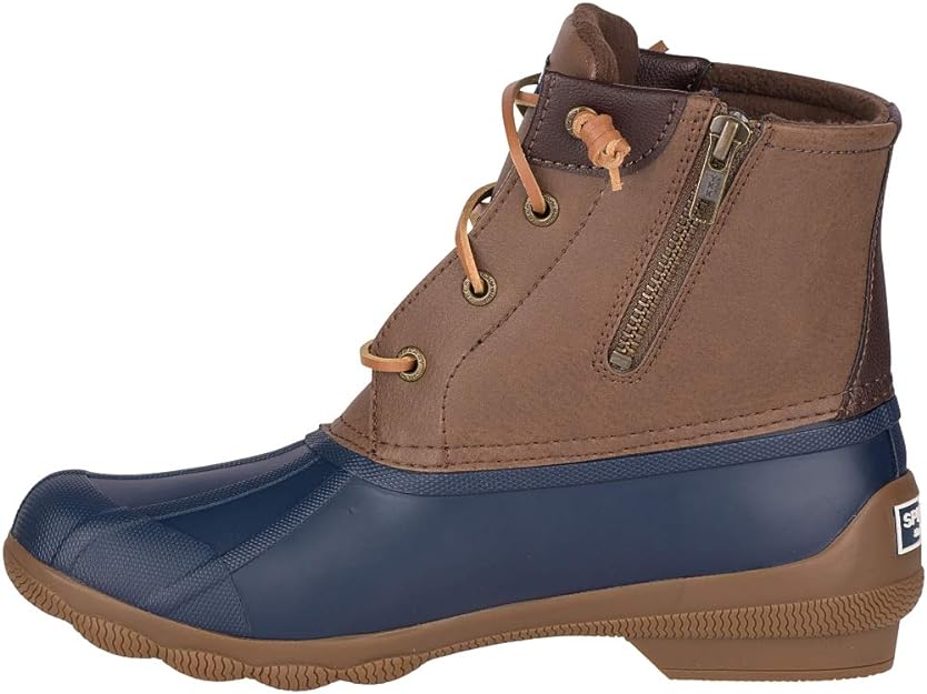 Sperry Women's, Syren Gulf Quilted Boot Size: 5; Color: Navy/Tan