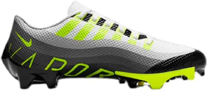 Nike Men's Vapor Edge Speed 360 Football Cleats, Black/Neon Green/White, 12